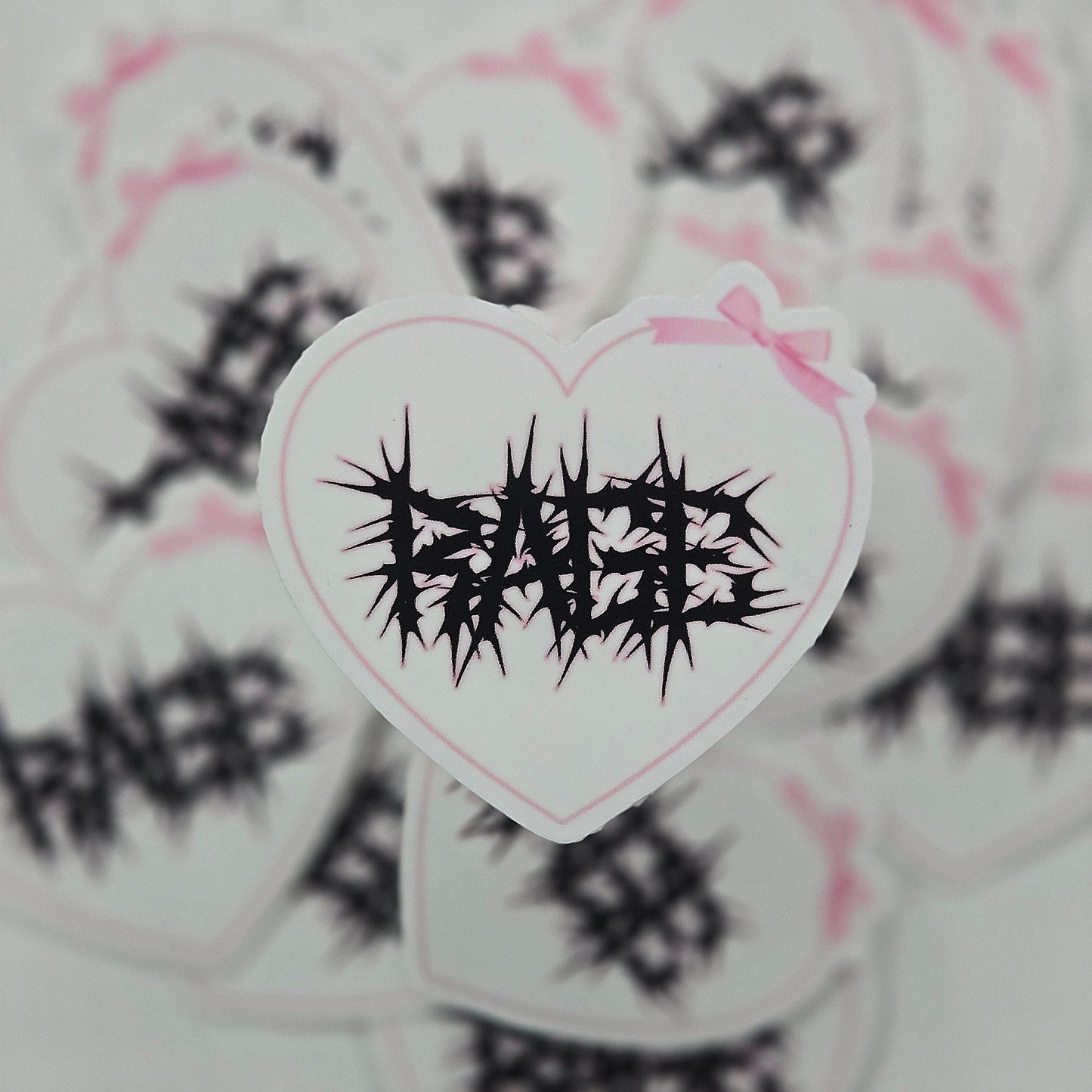 RAGE Vinyl Sticker Waterproof UVproof