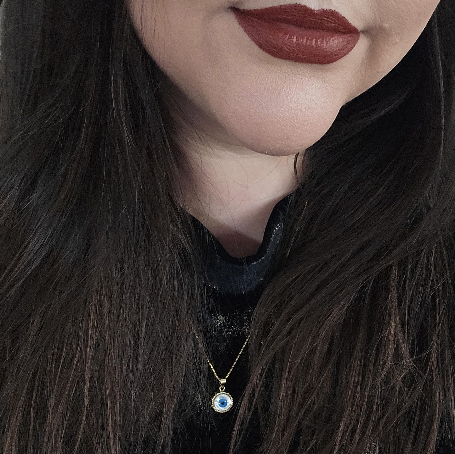 The Guardian | Evil Eye Necklace | 24inch Gold Plated