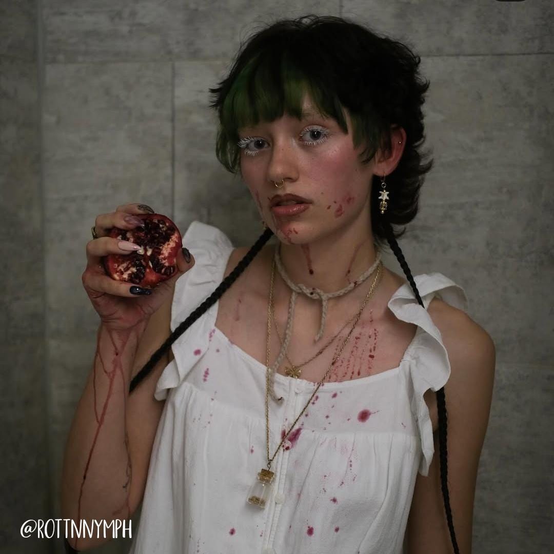 Queen Charlotte Rattlesnake Vertebrae Earrings / Gold Plated/ Oddity Jewelry