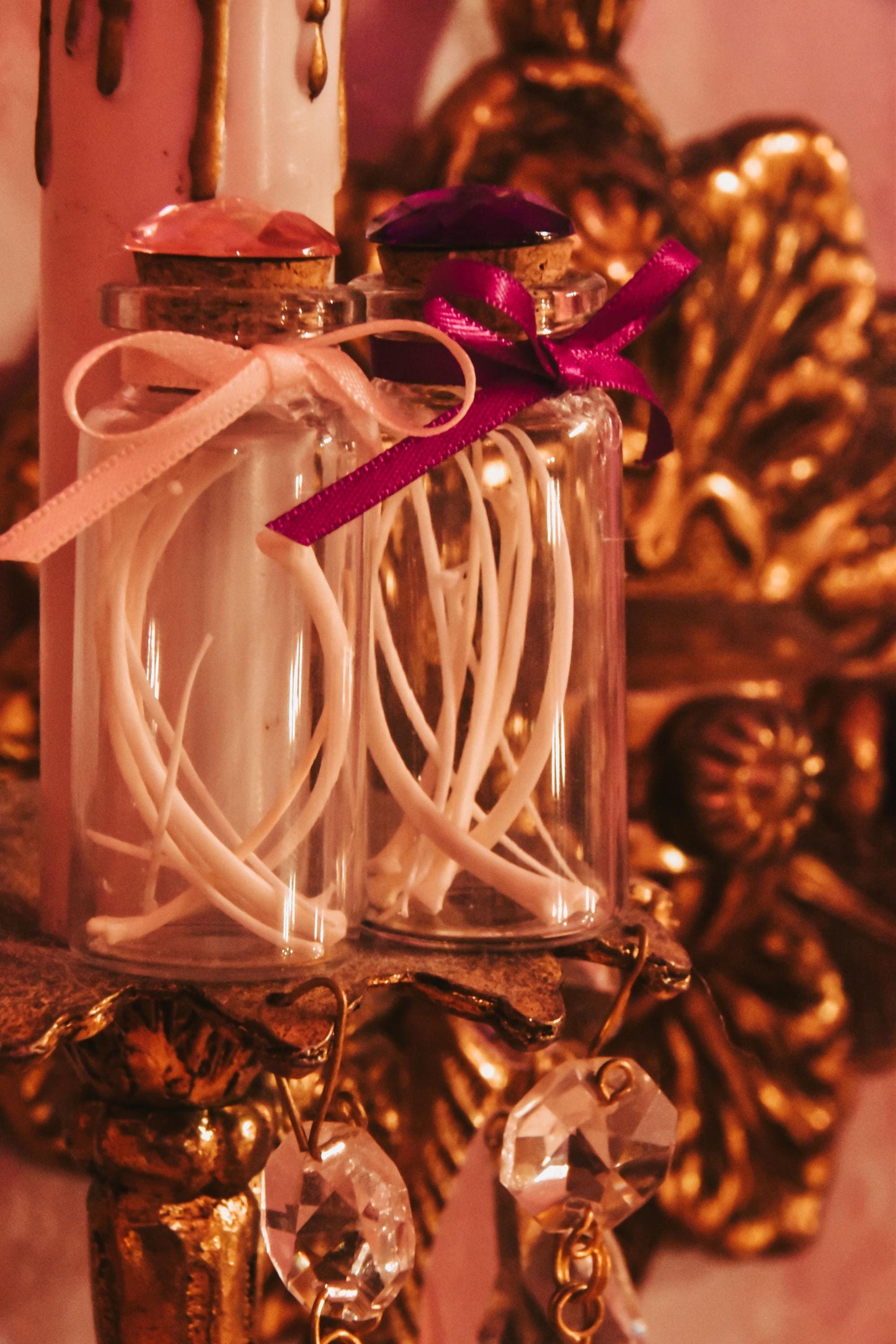 Creepy Cute Vial of Bones, Coquette Gifts, Oddities & Curiosities