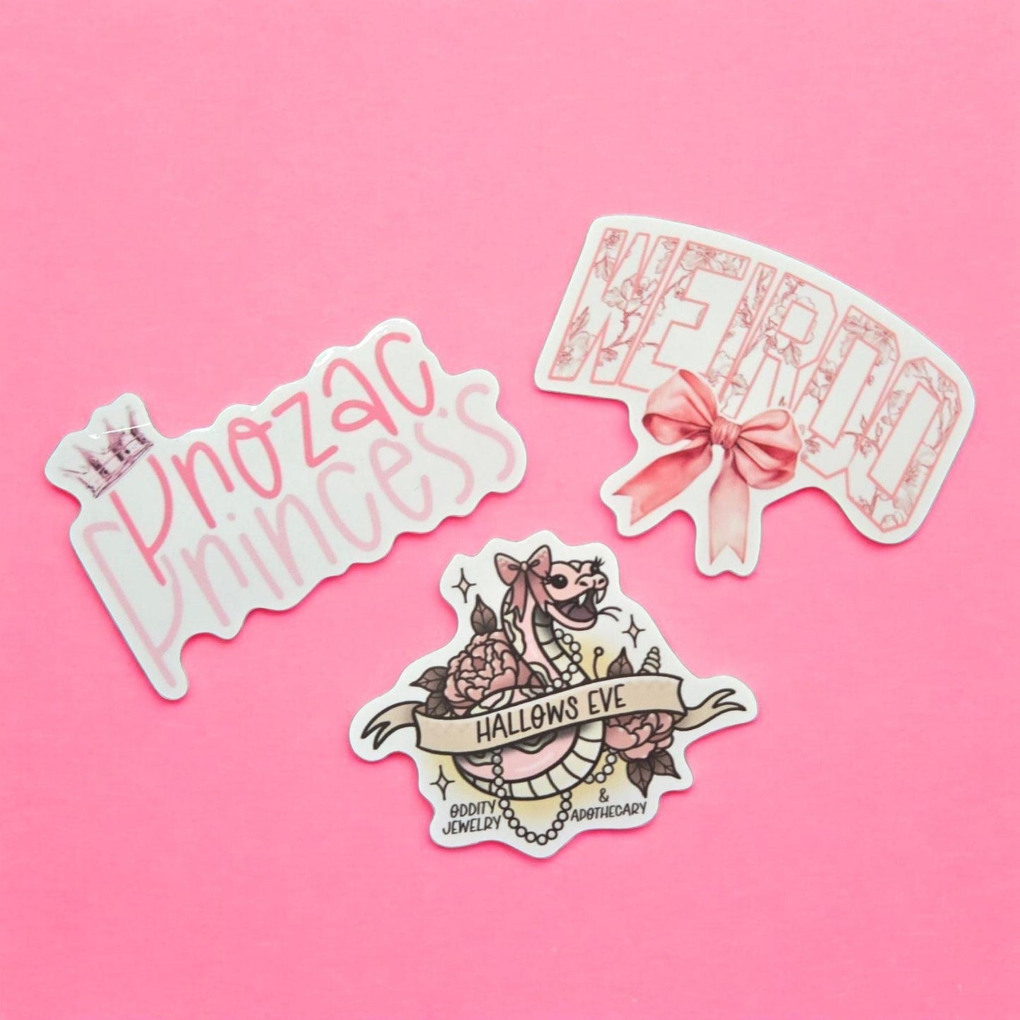 WEIRDO UNIVERSITY Vinyl Sticker Waterproof UVproof