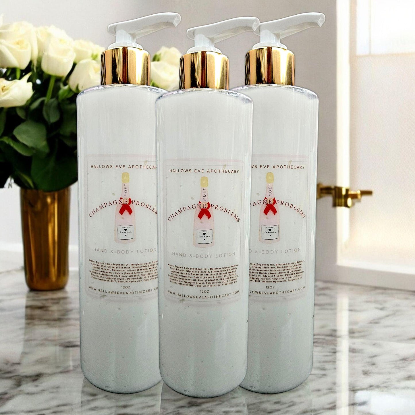 Champagne Problems Hand & Body Lotion 12oz