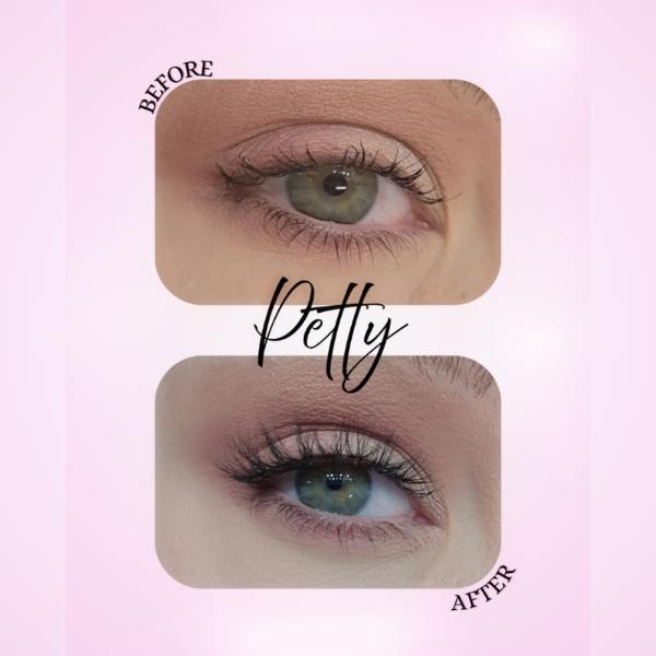 PETTY- Wispy False Eyelashes: Soft Glam, Lightweight Reusable Lashes