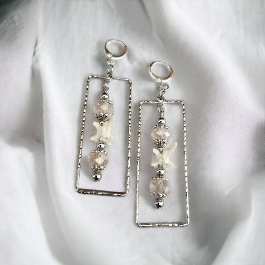 The Baroness Rattlesnake Vertebrae Earrings/ Gold Plated/ Oddity Jewelry