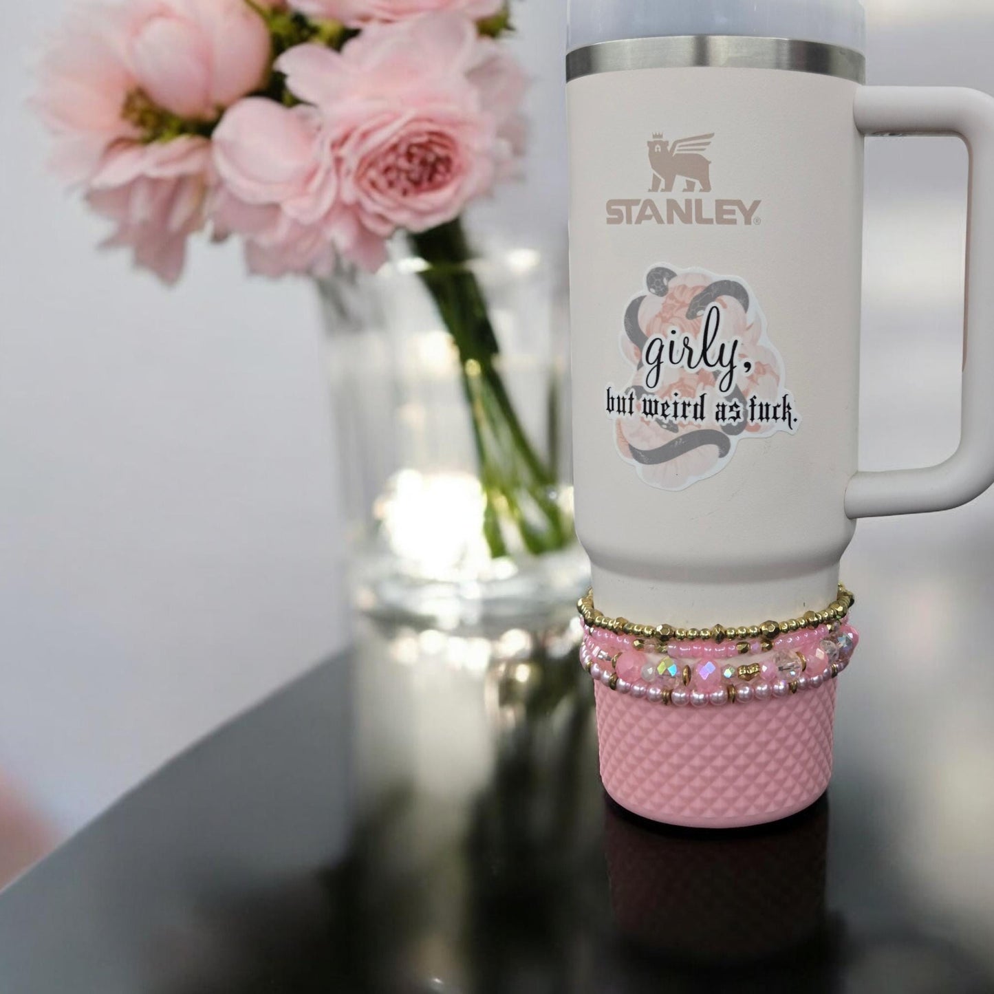 Girly But Weird AF Vinyl Sticker Waterproof UVproof