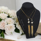 Smoke & Mirrors Oddity Necklace | 24inch | Rattlesnake Vertebrae Jewelry Oddities and Curiosities Jewelry