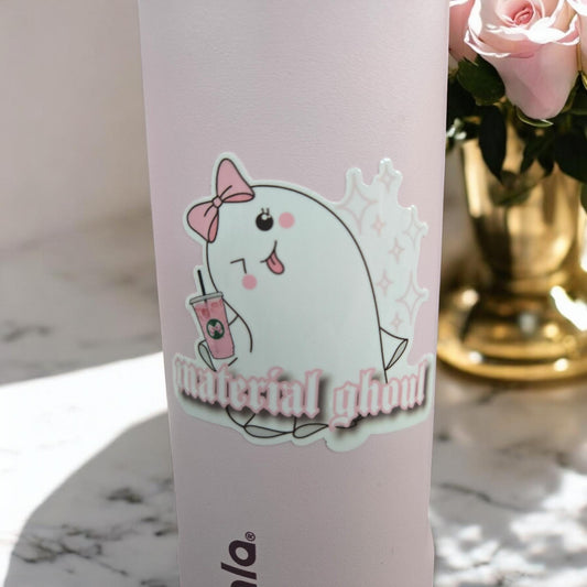 MATERIAL GHOUL Vinyl Sticker Waterproof UVproof