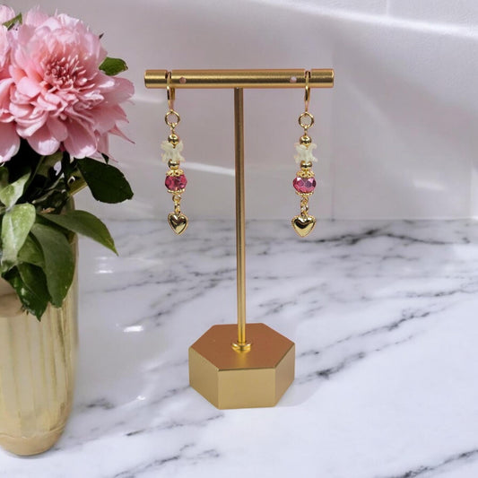 Blush & Bone Rattlesnake Vertebrae Earrings | Oddity Jewelry