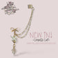 Coquette Cuff | Oddity Jewelry Rattlesnake Vertebrae Earrings