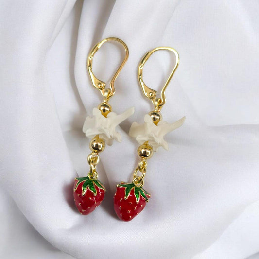 Bone Appétit Rattlesnake Vertebrae Earrings Oddity Jewelry