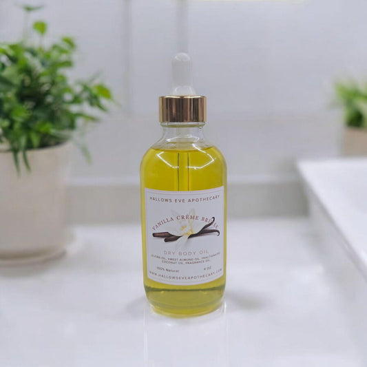 Vanilla Crème Brûlée Dry Body Oil 4oz