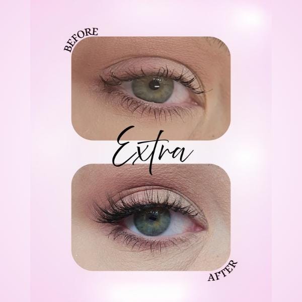EXTRA- Volume False Eyelashes: Venom Luxury Long Fluffy Lashes