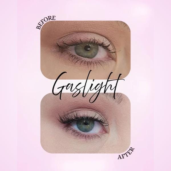 GASLIGHT - Lightweight Natural False Eyelashes: Reusable Fluttery Lashes