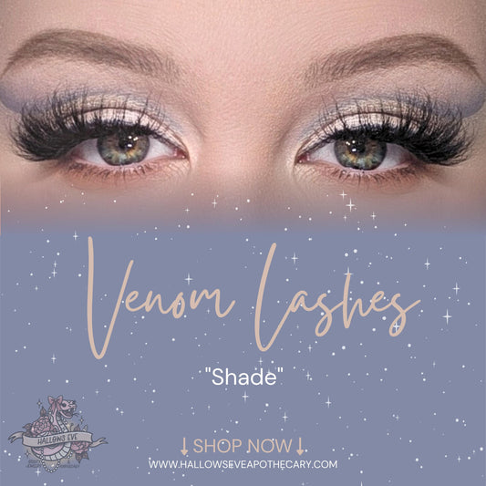 SHADE- Fluffy Wispy False Eyelashes: Venom Luxury Sultry Glam Lashes